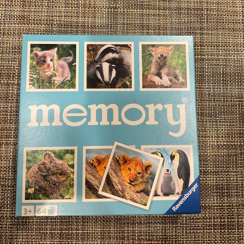 Ravensburger Blue Animal Memory Game
